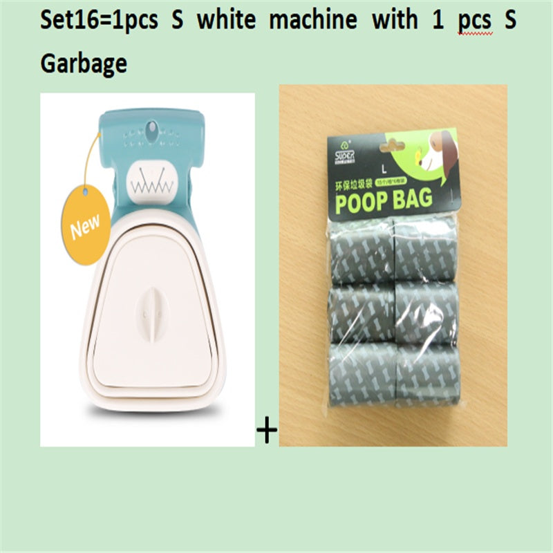 Foldable Dog Pooper Scooper with Eco-Friendly Waste Bags – Portable, Hygienic & Travel Ready