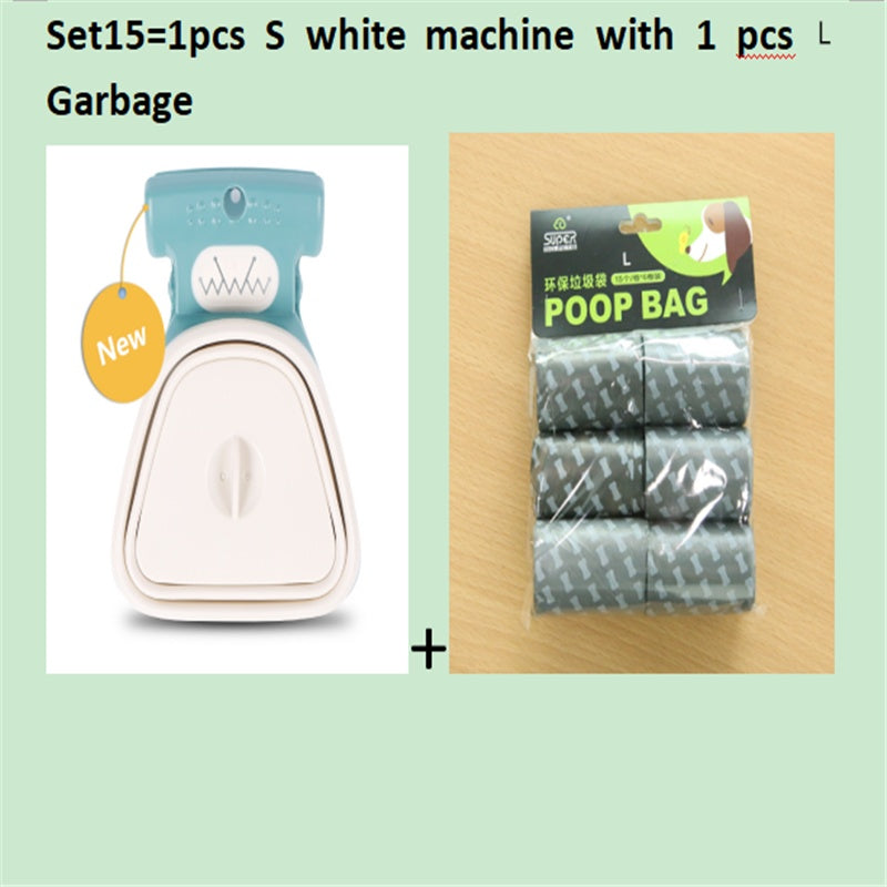 Foldable Dog Pooper Scooper with Eco-Friendly Waste Bags – Portable, Hygienic & Travel Ready