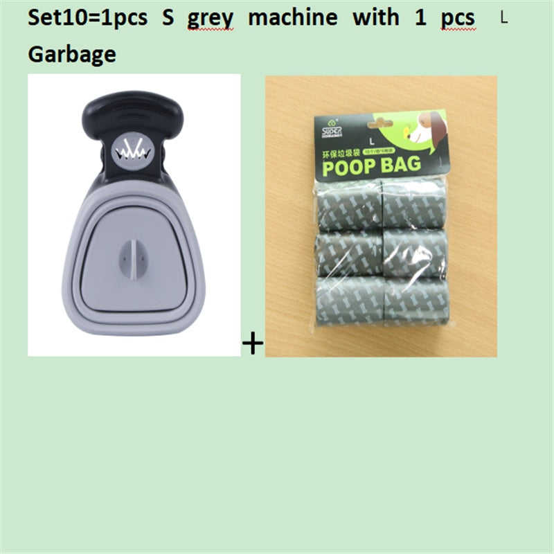 Foldable Dog Pooper Scooper with Eco-Friendly Waste Bags – Portable, Hygienic & Travel Ready