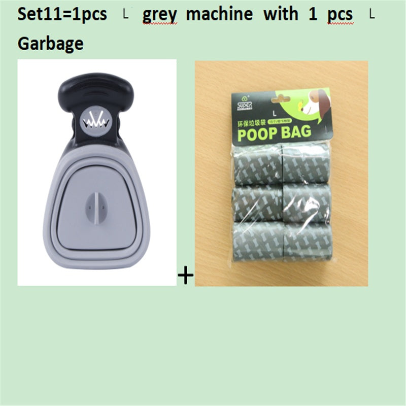 Foldable Dog Pooper Scooper with Eco-Friendly Waste Bags – Portable, Hygienic & Travel Ready