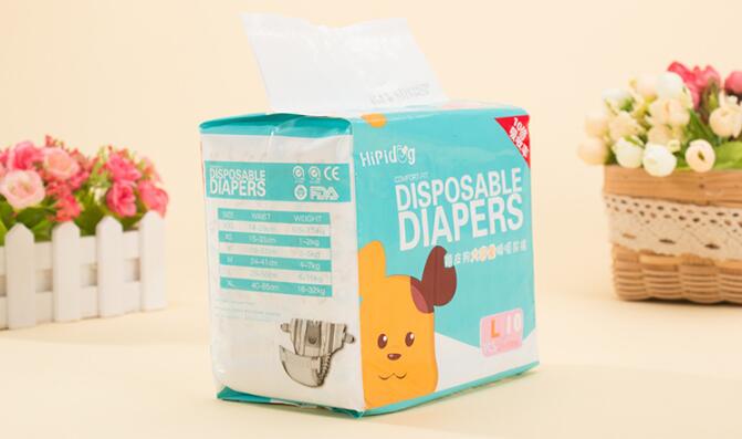 Disposable Dog Diapers – Pack of 10, Male & Female, Ultra-Thin, Leak‑Resistant