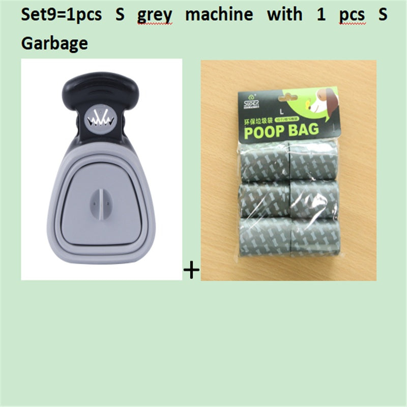 Foldable Dog Pooper Scooper with Eco-Friendly Waste Bags – Portable, Hygienic & Travel Ready