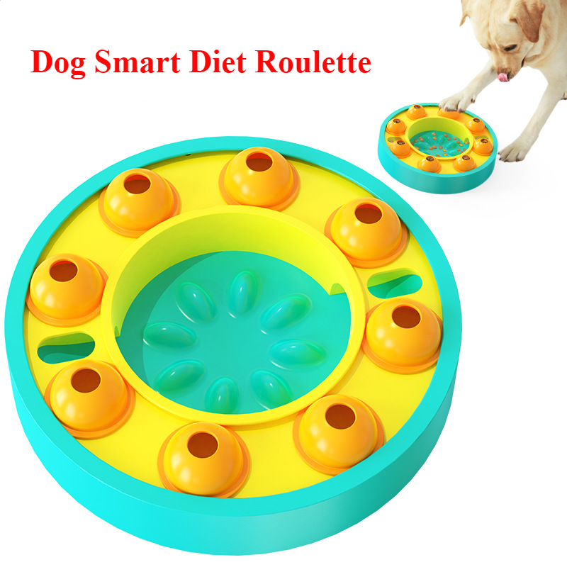 Dog Puzzle Toys Slow Feeder Interactive Dog Toys Treat Dispenser For IQ Training Treat Dispenser For Large Dogs Dog Treat Puzzle