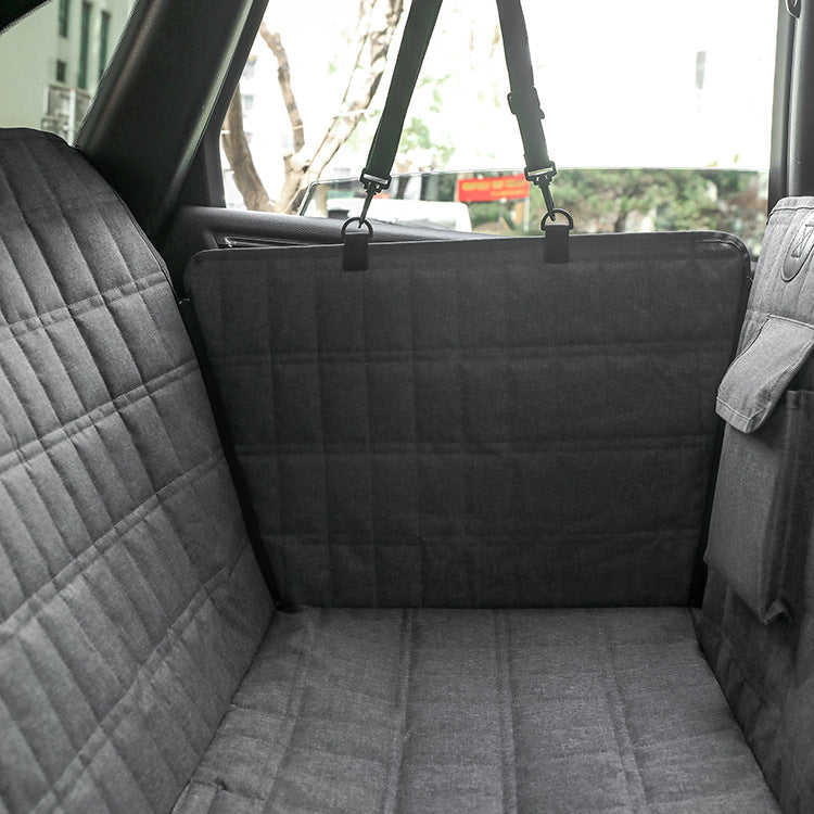 Universal Waterproof Dog Car Seat Cover – Rear Protector Mat, Vehicle‑Mounted