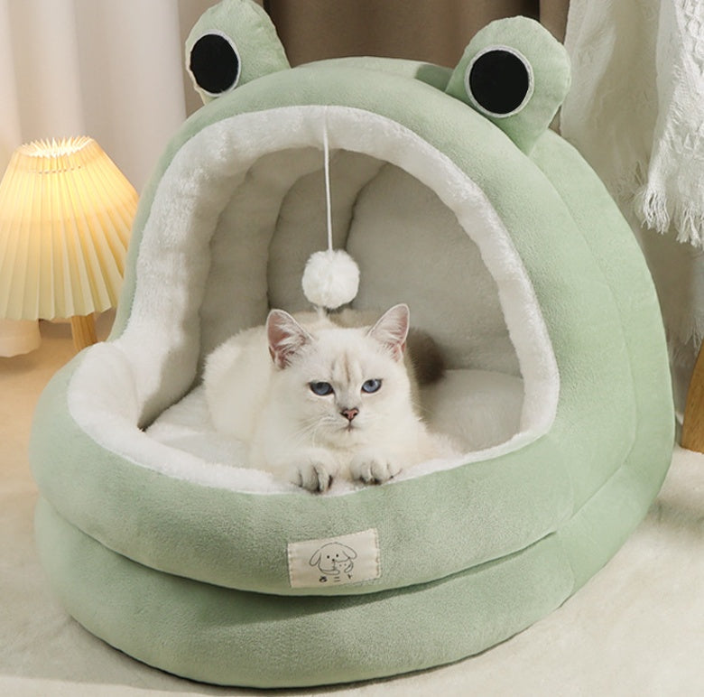 Cat Nest Four Seasons Universal Winter Warm Closed